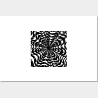 Optical Illusion Posters and Art